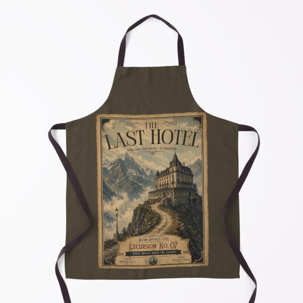 Item preview, The Last Hotel - Vintage Travel Poster designed and sold by KaBaRen.