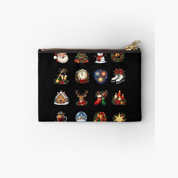 Item preview, Merry Christmas Happy New Year Ultimate Sticker Pack designed and sold by Funny Vintage Stickers And T-Shirts.