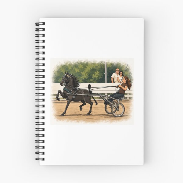 Item preview, A hackney pony at work designed and sold by Horsebible.