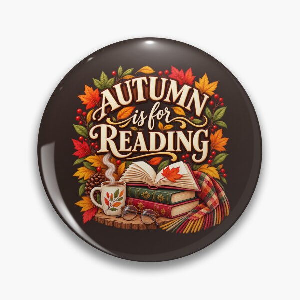 Artikelvorschau, Der Herbst ist Lesezeit – Gemütliches Herbstdesign für Bücherliebhaber entworfen und verkauft von astersgraphics.