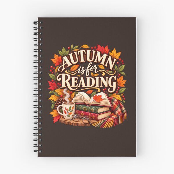 Item preview, Autumn Is for Reading – Cozy Fall Book Lover Design designed and sold by astersgraphics.