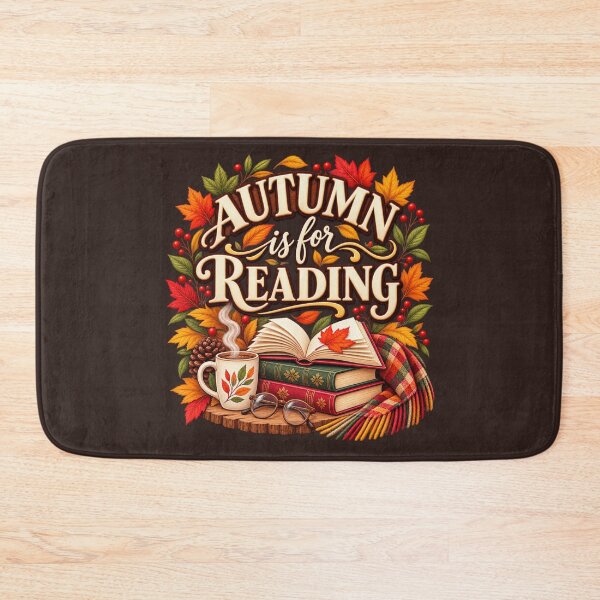 Item preview, Autumn Is for Reading – Cozy Fall Book Lover Design designed and sold by astersgraphics.