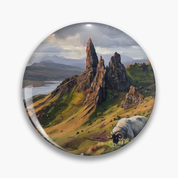 Item preview, Old Man of Storr Isle of Skye designed and sold by RedPeaStudio.
