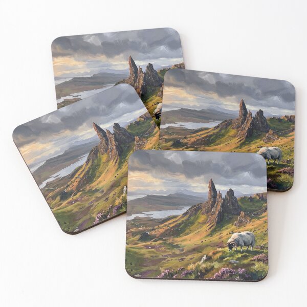 Item preview, Old Man of Storr Isle of Skye designed and sold by RedPeaStudio.