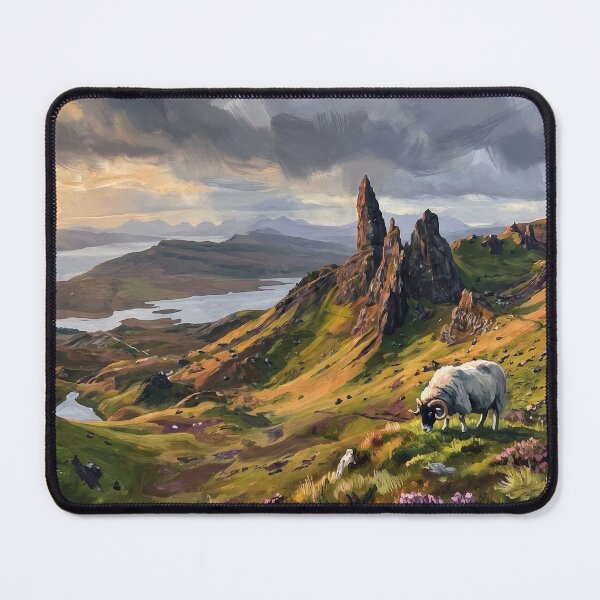 Item preview, Old Man of Storr Isle of Skye designed and sold by RedPeaStudio.