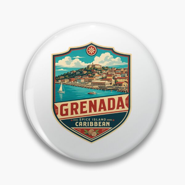 Item preview, Grenada Spice Island Caribbean Travel Vacation Island Destination designed and sold by Simsimah26Parks.