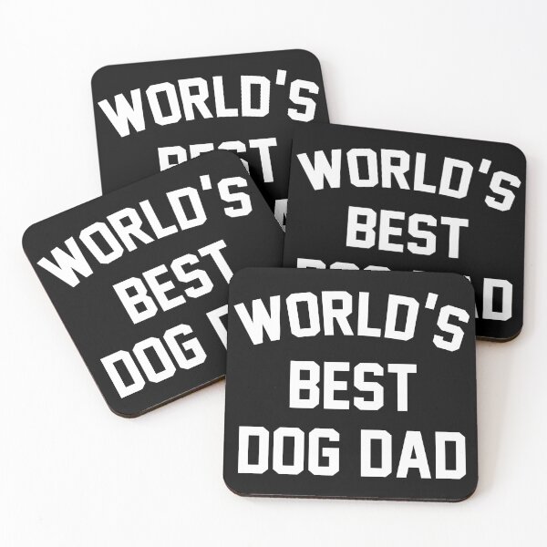 Item preview, World's Best Dog Dad Text designed and sold by SoyLamderma.