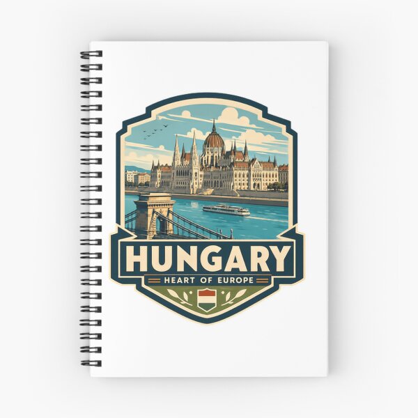 Item preview, Hungary Heart Of Europe Budapest Travel Souvenir Hungarian Pride designed and sold by Simsimah26Parks.