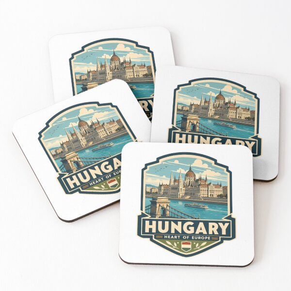 Item preview, Hungary Heart Of Europe Budapest Travel Souvenir Hungarian Pride designed and sold by Simsimah26Parks.