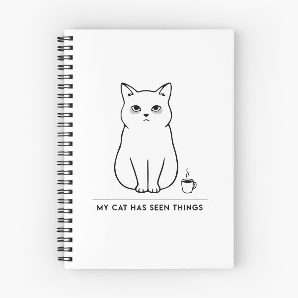 Item preview, My Cat Has Seen Things designed and sold by WikaKowalczyk.