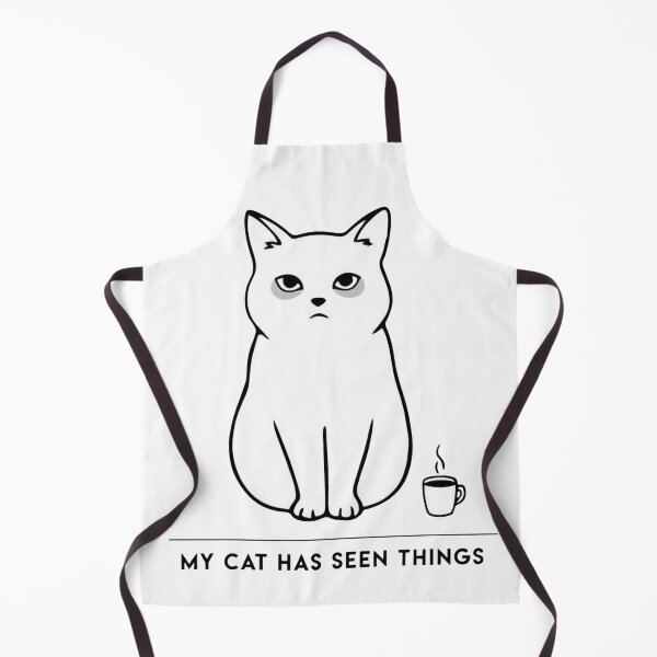 Item preview, My Cat Has Seen Things designed and sold by WikaKowalczyk.