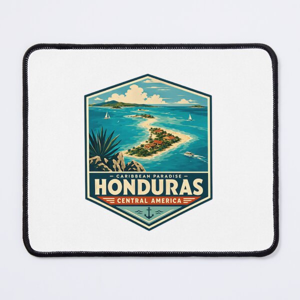 Item preview, Caribbean Paradise Honduras Central America Travel Vacation Explorer designed and sold by Simsimah26Parks.