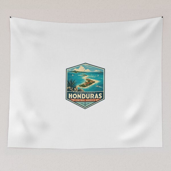 Item preview, Caribbean Paradise Honduras Central America Travel Vacation Explorer designed and sold by Simsimah26Parks.