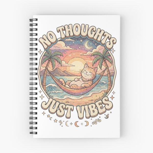 Item preview, No Thoughts Just Vibes designed and sold by Tyagu.