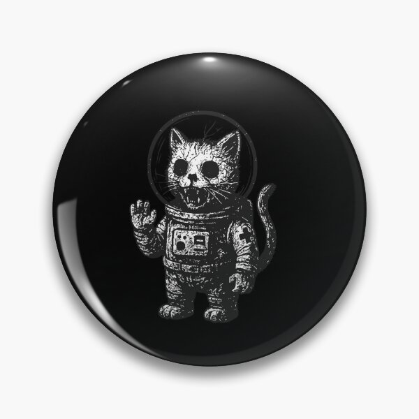 Item preview, Astronaut cat in space – dark space design designed and sold by FeverVoid.