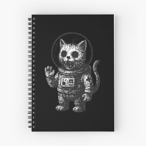 Item preview, Astronaut cat in space – dark space design designed and sold by FeverVoid.