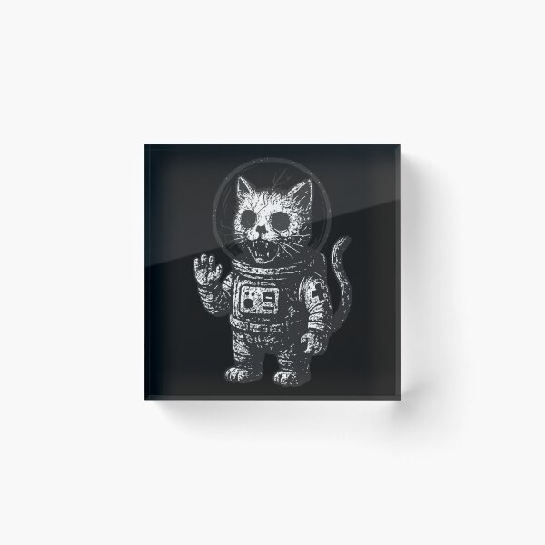 Item preview, Astronaut cat in space – dark space design designed and sold by FeverVoid.