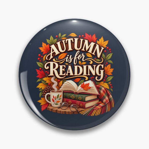Artikelvorschau, Der Herbst ist Lesezeit – Gemütliches Herbstdesign für Bücherliebhaber entworfen und verkauft von astersgraphics.