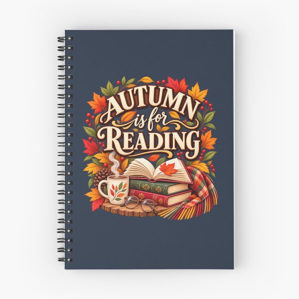 Item preview, Autumn Is for Reading – Cozy Fall Book Lover Design designed and sold by astersgraphics.