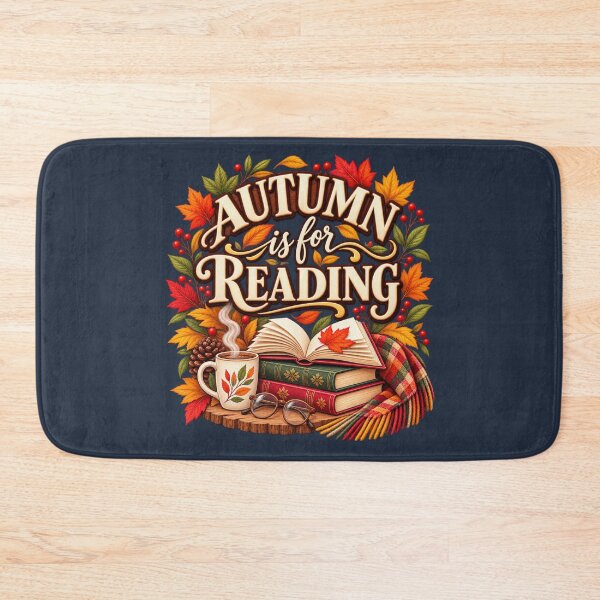 Item preview, Autumn Is for Reading – Cozy Fall Book Lover Design designed and sold by astersgraphics.