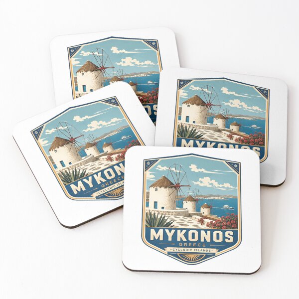 Item preview, Mykonos Greece Cycladic Islands Greek Island Travel Vacation Souvenir designed and sold by Simsimah26Parks.