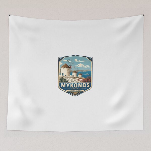 Item preview, Mykonos Greece Cycladic Islands Greek Island Travel Vacation Souvenir designed and sold by Simsimah26Parks.