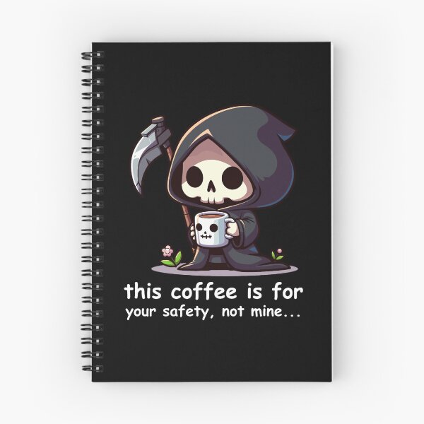Item preview, grim reaper coffee designed and sold by BrynEReese1.