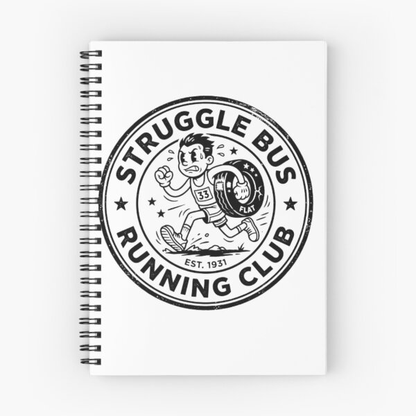 Item preview, Struggle Bus Running Club - Retro Vintage Runner designed and sold by OLLI_STORE.