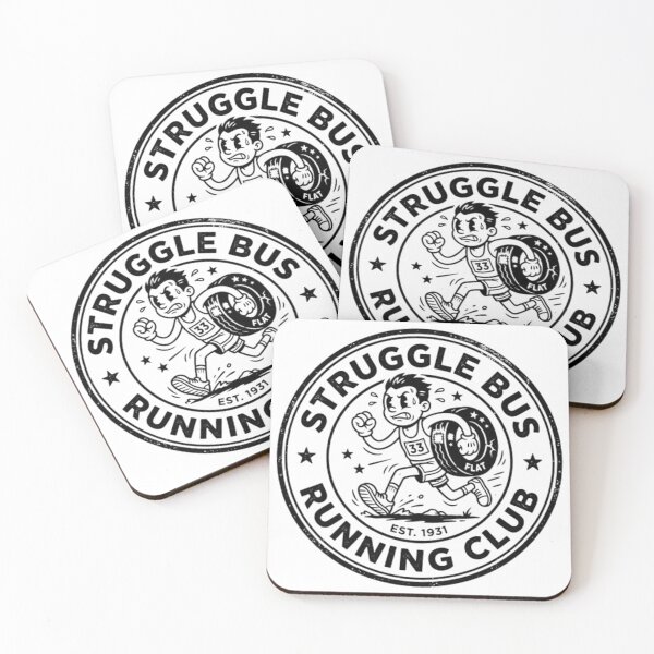Item preview, Struggle Bus Running Club - Retro Vintage Runner designed and sold by OLLI_STORE.
