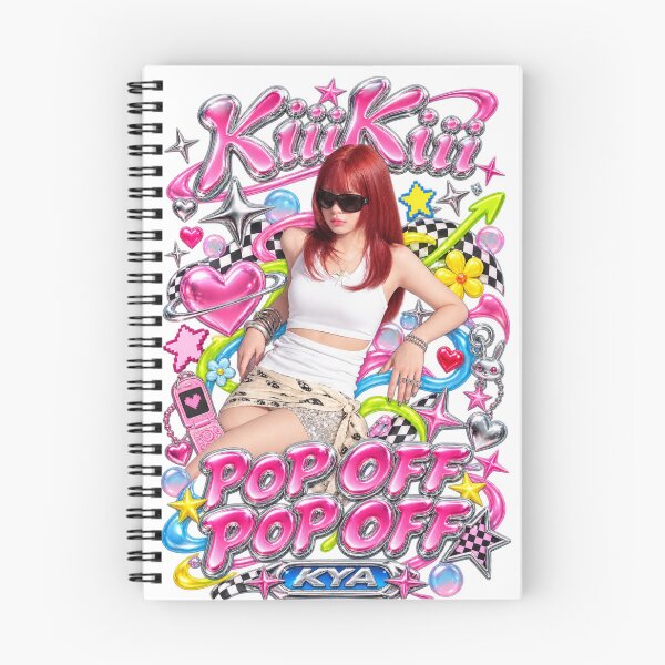 Item preview, Hyperpop Bubble Text Kya Pop Off Pop Off designed and sold by Valereekmerch.