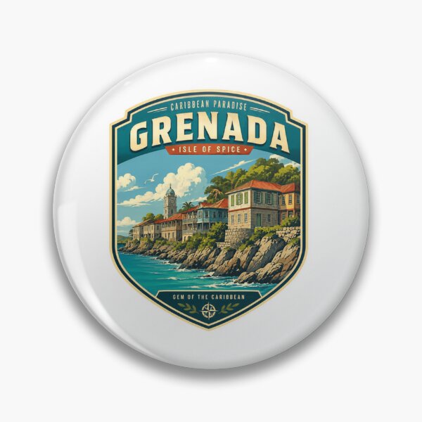 Item preview, Caribbean Paradise Grenada Isle Of Spice Gem Of The Caribbean Travel Vacation designed and sold by Simsimah26Parks.