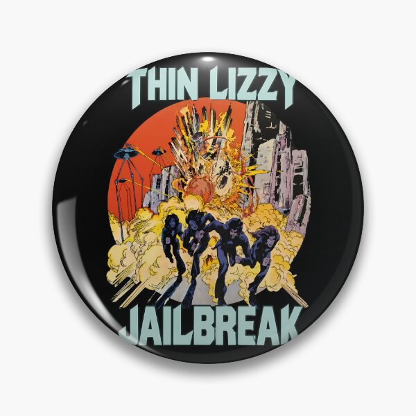 Item preview, Thin Lizzy Jailbreak Alien Invasion designed and sold by BarevyAsStore.