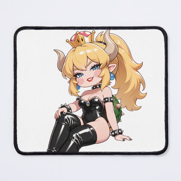 Item preview, Bowsette Chibi Sticker designed and sold by RGB-crayon.