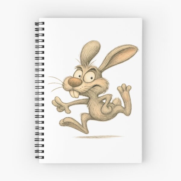Item preview, Running Rabbit – Funny Energetic Bunny designed and sold by Yomere.