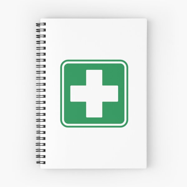 Item preview, First Aid Medical Cross Green Healthcare Safety Symbol designed and sold by VectorForge Studio.