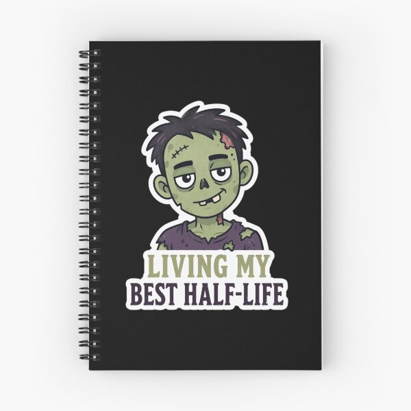 Item preview, halloween - living my best half-life zombie designed and sold by BrynEReese1.