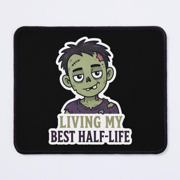 Item preview, halloween - living my best half-life zombie designed and sold by BrynEReese1.