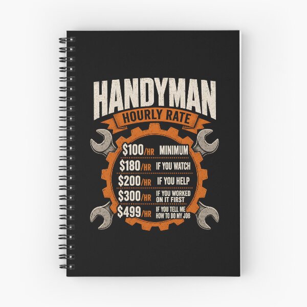 Item preview, Handyman hourly rate Funny Handyman designed and sold by a-turner-paint.