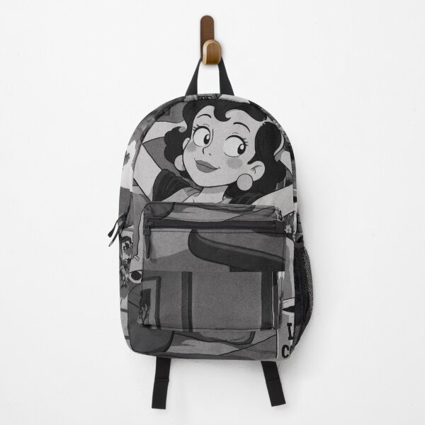 Item preview, Cute anime manga girl reclining with a cup of coffee designed and sold by Vintage Designs +.