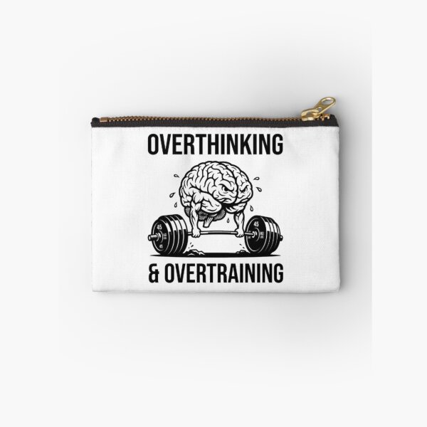 Item preview, Overthinking And Overtraining - Muscular Brain Gym designed and sold by OLLI_STORE.