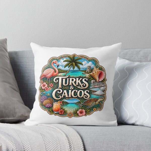 Item preview, Turks and Caicos designed and sold by FunFitsFactory.
