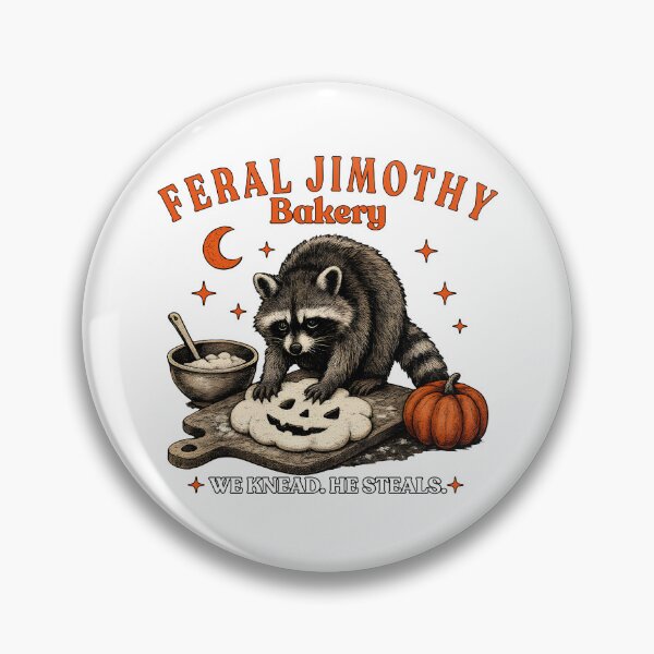 Item preview, Feral Jmothy Bakery We Knead He Steals designed and sold by seektopus.
