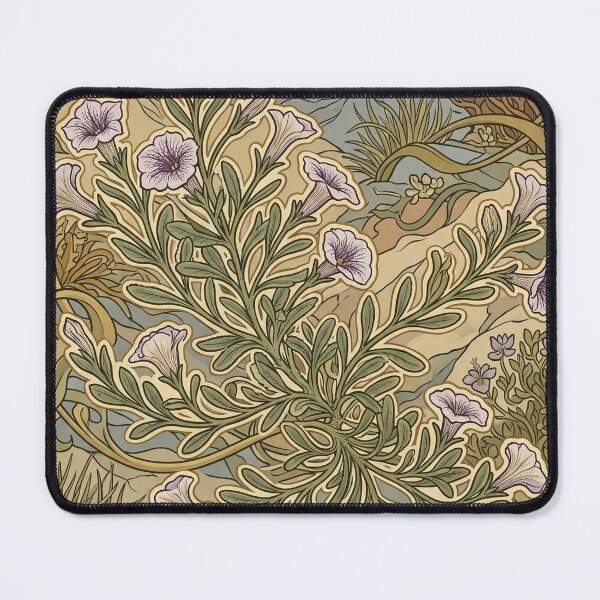 Item preview, Art Nouveau Petunia Magellanica Vintage Botanical Print designed and sold by FreiherrPK.