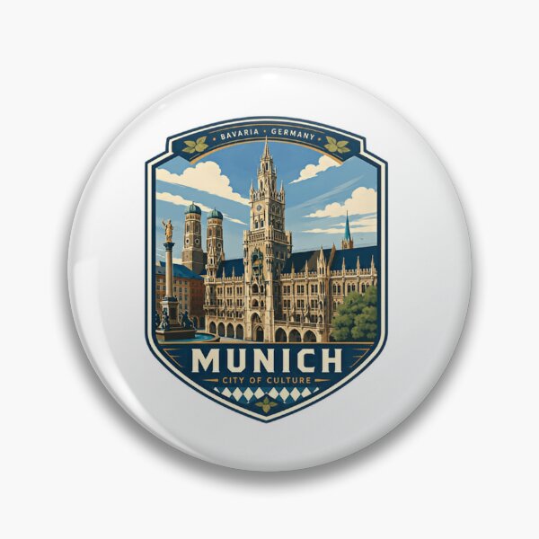 Item preview, Bavaria - Germany Munich City Of Culture German Travel Tourist Souvenir designed and sold by Simsimah26Parks.