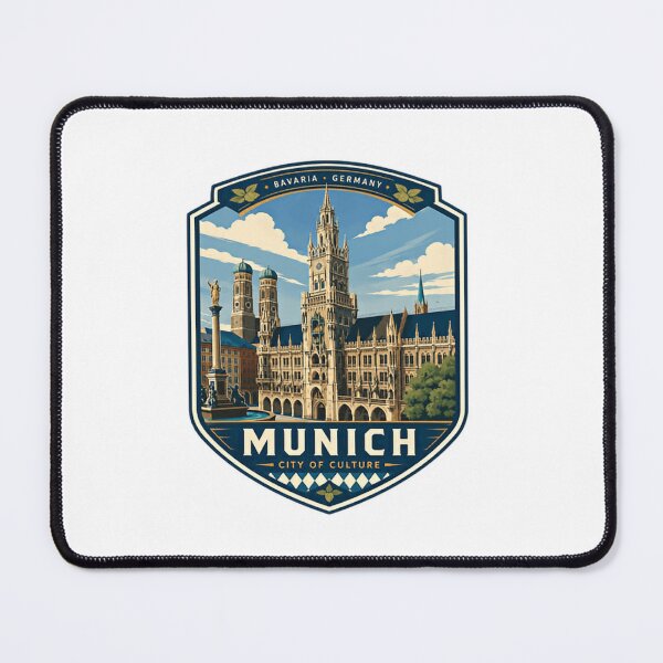 Item preview, Bavaria - Germany Munich City Of Culture German Travel Tourist Souvenir designed and sold by Simsimah26Parks.