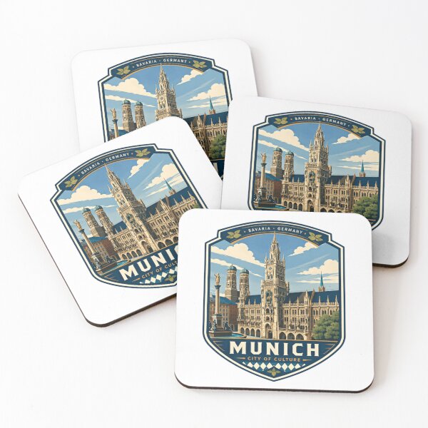 Item preview, Bavaria - Germany Munich City Of Culture German Travel Tourist Souvenir designed and sold by Simsimah26Parks.