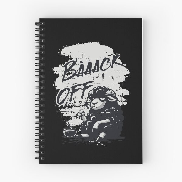 Item preview, BACK OFF Black Sheep Sarcasm Grunge Humor designed and sold by FeverVoid.