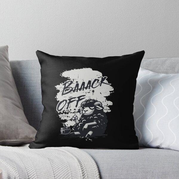 Item preview, BACK OFF Black Sheep Sarcasm Grunge Humor designed and sold by FeverVoid.