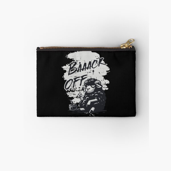 Item preview, BACK OFF Black Sheep Sarcasm Grunge Humor designed and sold by FeverVoid.
