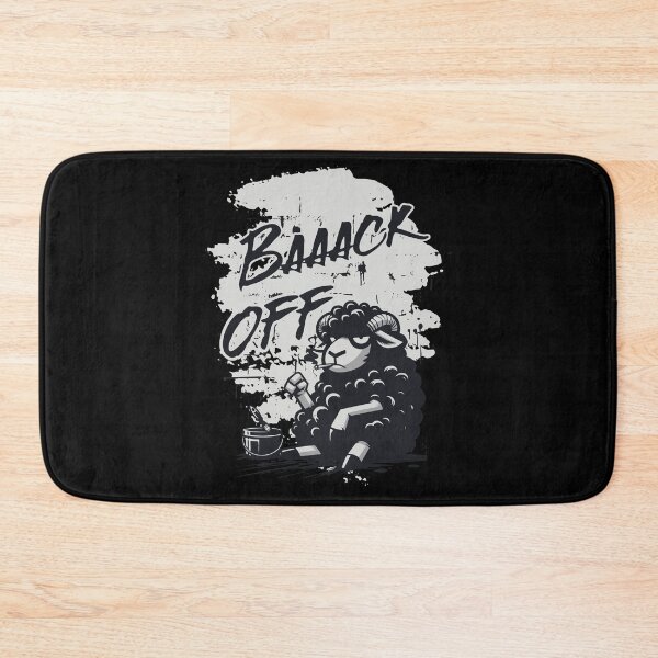 Item preview, BACK OFF Black Sheep Sarcasm Grunge Humor designed and sold by FeverVoid.